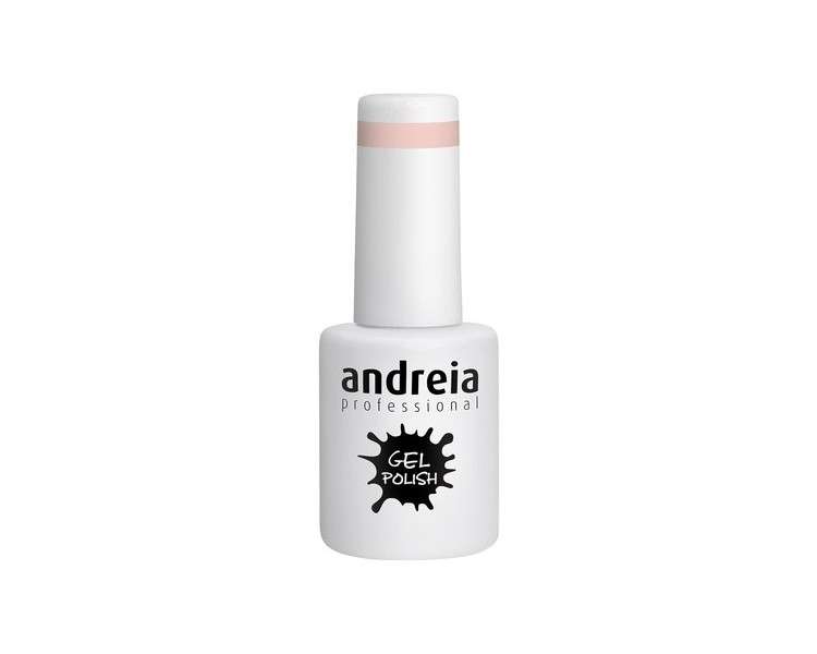 Andreia Semi-Permanent Nail Gel Polish Colour 209 Pink 10ml Beige