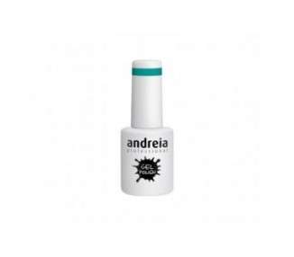 Andreia Semi-Permanent Nail Gel Polish for UV/LED Lamp Intense Shine and 4 weeks Lasting French Manicure Nail Gel Varnish 10.5ml