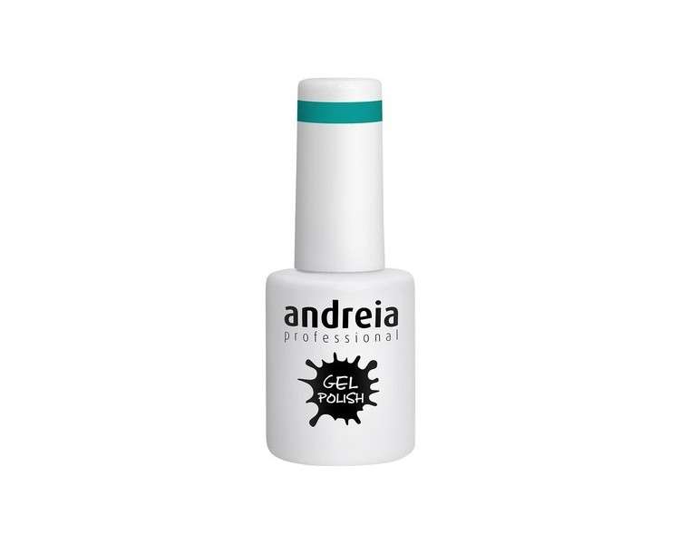 Andreia Semi-Permanent Nail Gel Polish for UV/LED Lamp Intense Shine and 4 weeks Lasting French Manicure Nail Gel Varnish 10.5ml