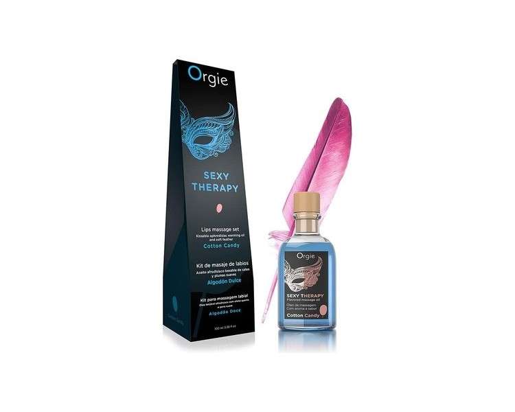 Orgie Warming Erotic Lip Massage Oil with Sweet Flavor 100ml