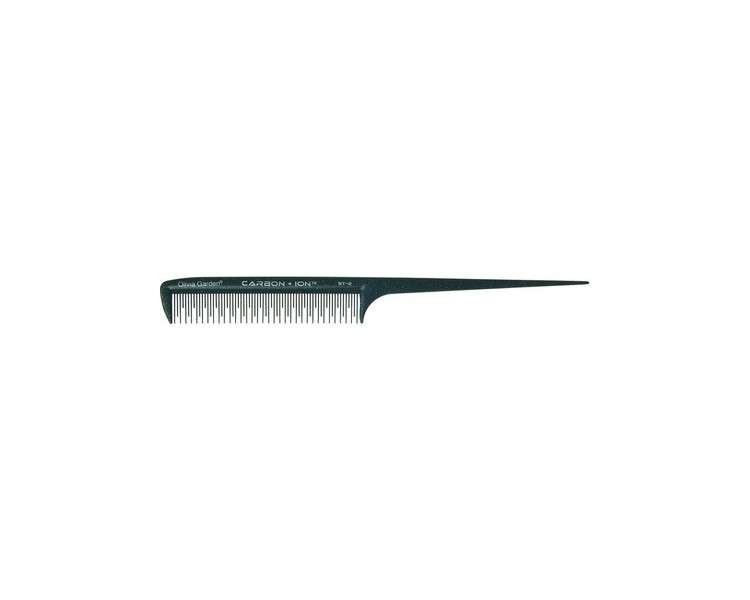 Olivia Garden Carbon Plus Ion Tail Comb for Technical Services Type ST-2