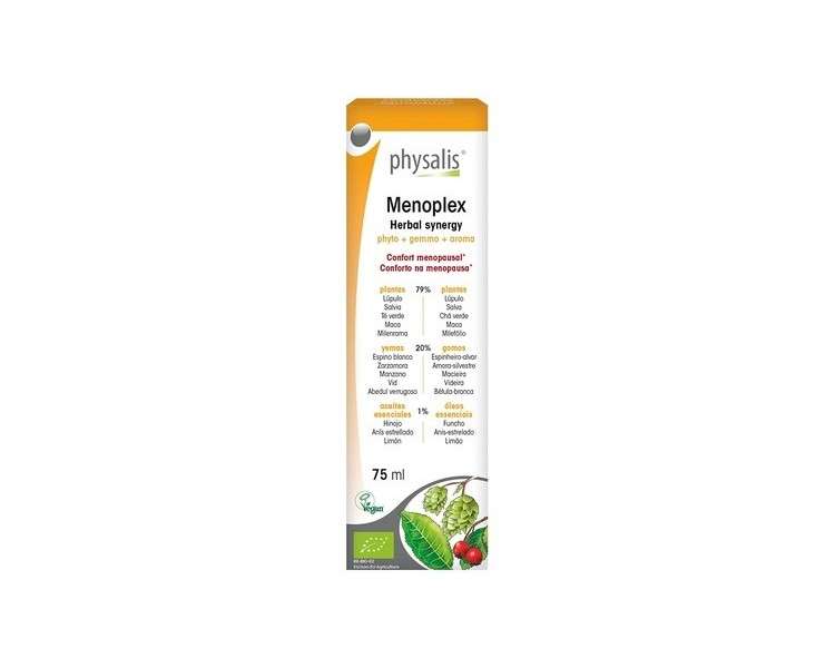 Physalis Menoplex 75 Ml Organic