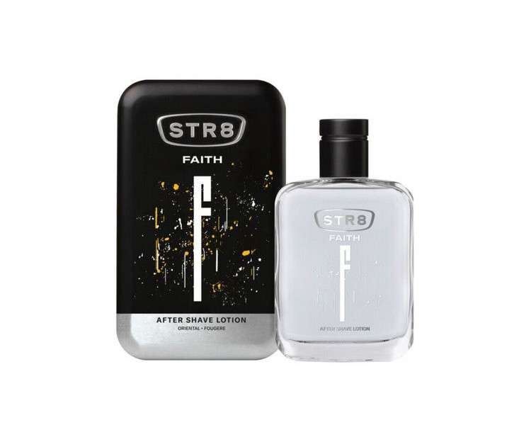 STR8 Men's Faith Aatetokounmpo Aftershave Lotion Oriental Fragrances 100ml