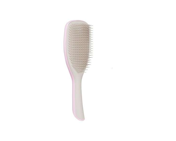 Tangle Teezer The Large Wet Detangler Hairbrush for Wet & Dry Hair Long Thick Curly Textured Hair Eliminates Knots & Reduces Breakage Pebble Grey Kiss