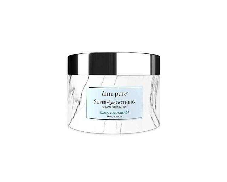 âme pure Body Butter Moisturizing Cream with Exotic Coco Colada Scent - Vegan