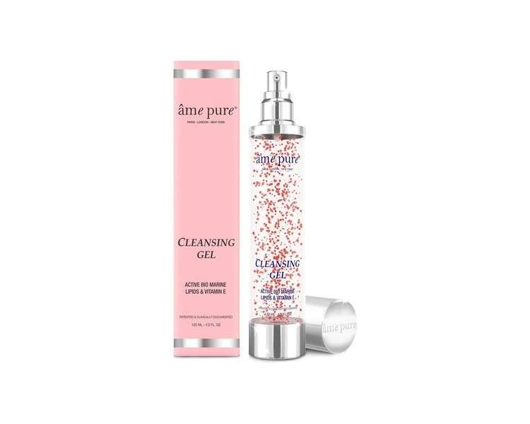 âme pure Cleansing Gel with Pure Vitamin E Beads and Natural Ingredients for Skin Impurities and Aging 120ml