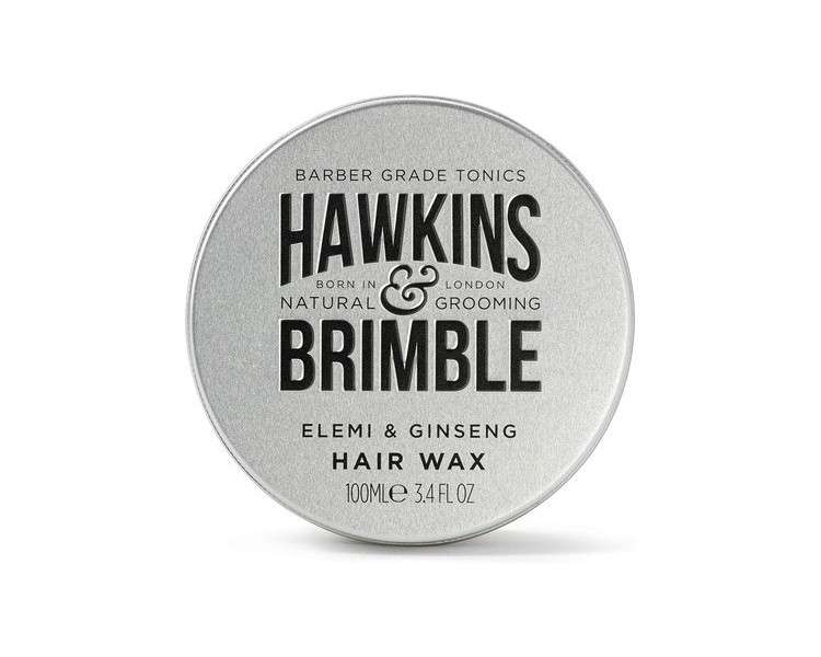 Hawkins & Brimble Men's Hair Wax 100ml - Light to Medium Hold