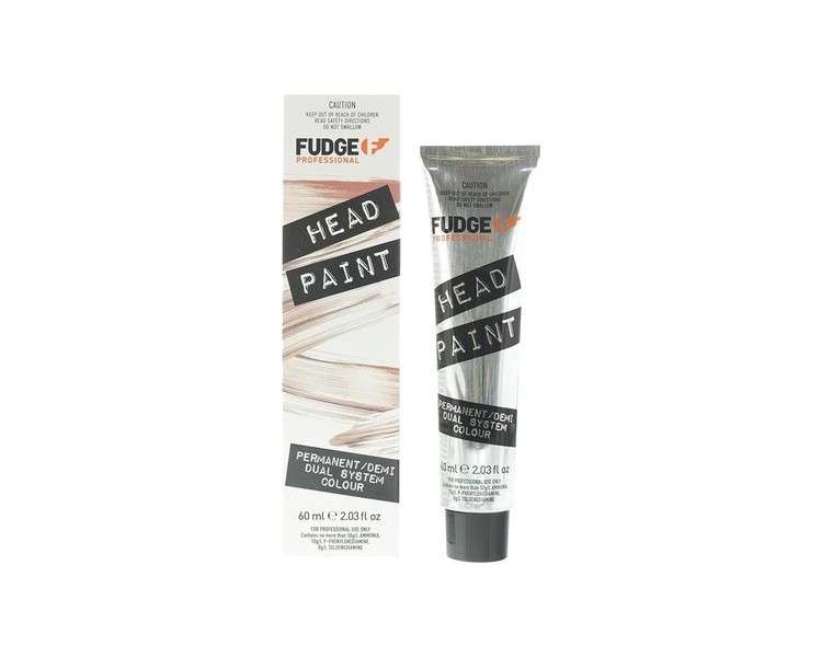 Fudge Professional Head Paint Permanent/ Demi-Permanent Hair Color 12.23 Ultra Light Rose Gold 60ml