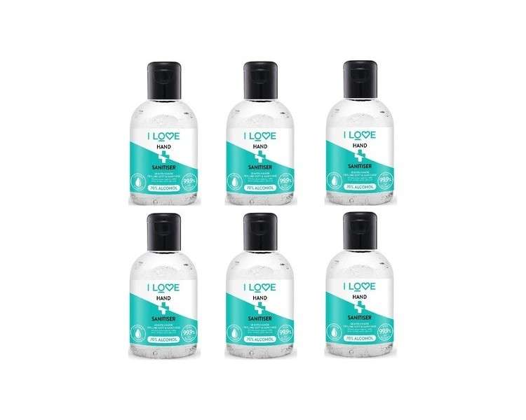 I Love Hand Sanitizer 70% Alcohol Moisturizing 100ml