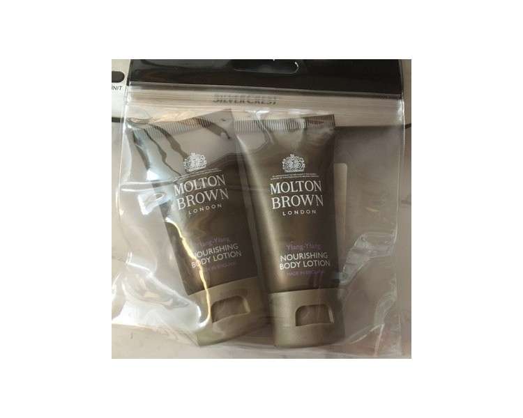 Molton Brown Ylang-Ylang Sealed Gift Set 2 x 30ml Body Lotion - New in Packaging