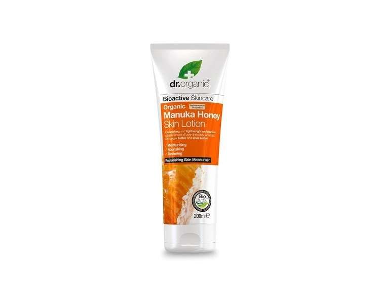 Dr Organic Manuka Lotion Natural Vegetarian Cruelty Free Paraben & SLS Free 200ml