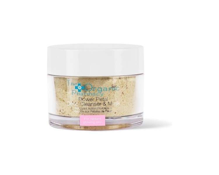 The Organic Pharmacy Flower Petal Deep Cleanser and Mask 60g