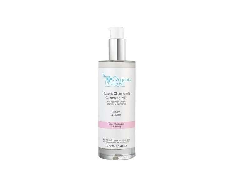 The Organic Pharmacy Rose and Chamomile Cleansing Milk 100ml