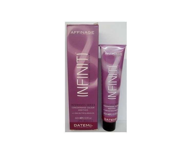 Affinage Infiniti Intensive Series Hair Color Permanent Creme 60ml 0.7 Blue Ash