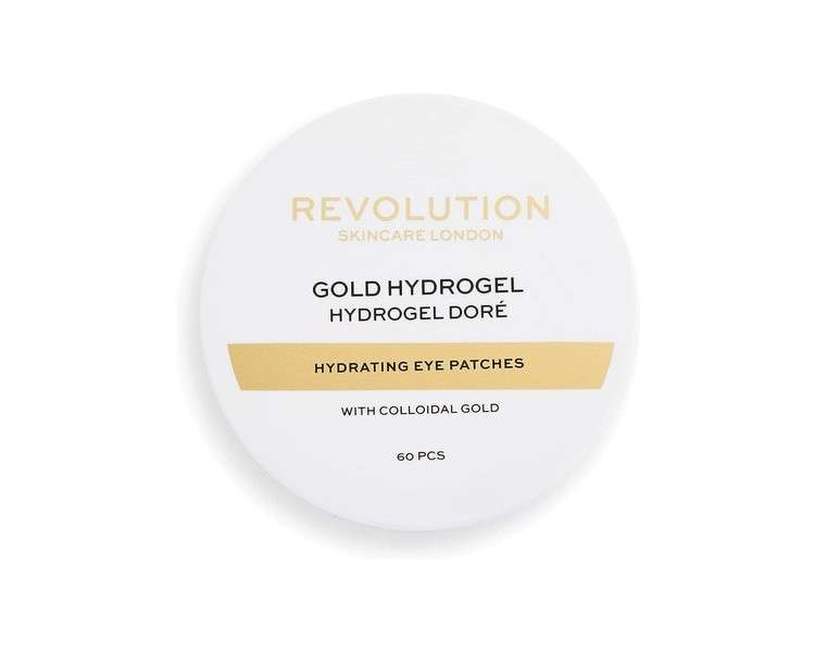 Revolution Skincare London Gold Eye Hydrogel Hydrating Eye Patches with Colloidal Gold