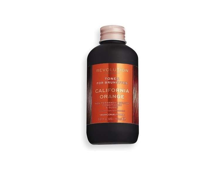 Revolution Haircare Tones for Brunettes California Orange 150ml