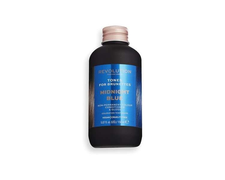 Makeup Revolution Haircare Tones for Brunettes Midnight Blue 150ml