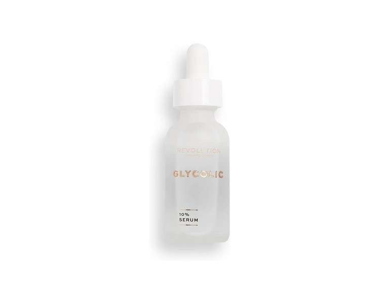 Revolution Skincare London 10% Glycolic Acid AHA Glow Serum 30ml