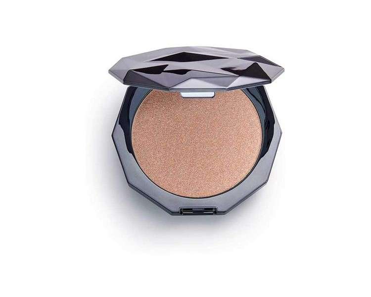 Makeup Revolution Glass Illuminator Ultra Shine Highlighter Black Ice