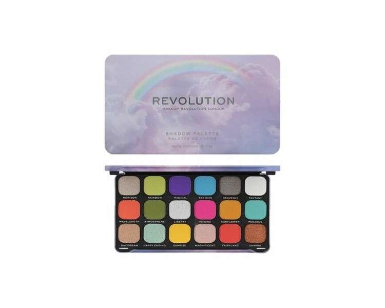 Revolution Rainbow Eye Shadow Palette 18 x 1.1g