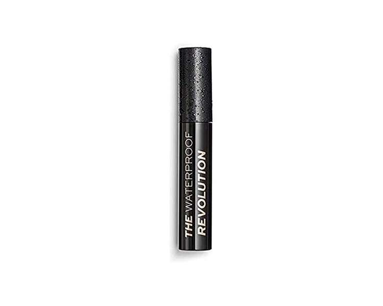 Makeup Revolution Waterproof Mascara Black 12ml