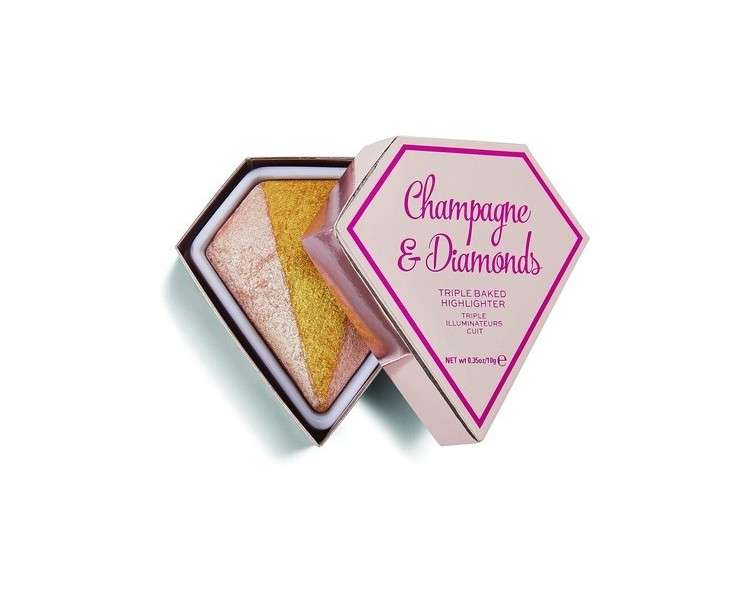 I Heart Revolution Diamond Highlighter Champagne & Diamonds 10g