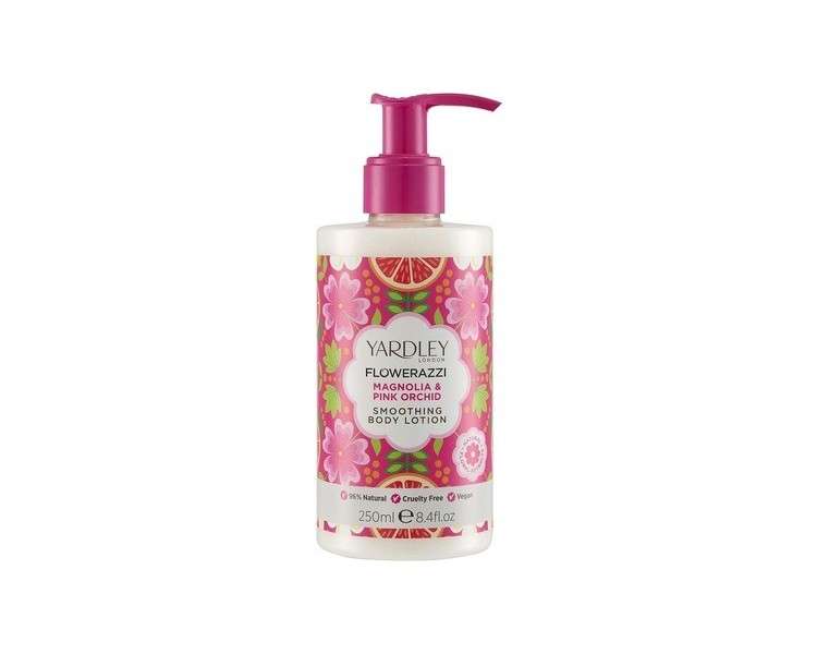 Flowerazzi Magnolia and Pink Orchid Body Lotion 250ml