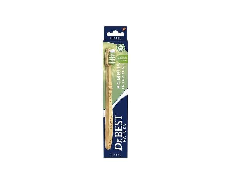 Dr. Best Nature Bamboo Interdental Toothbrush Medium