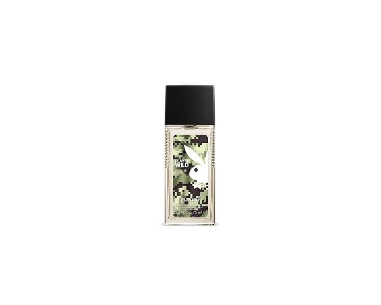 Playboy Play It Wild Natural Body Fragrance Spray for Men