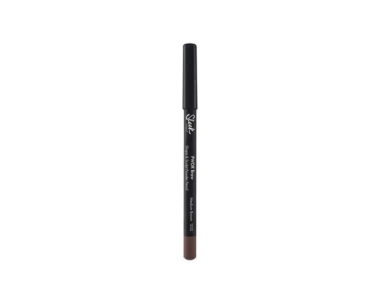 Sleek MakeUp Brow Pencil Medium Brown 1.29g