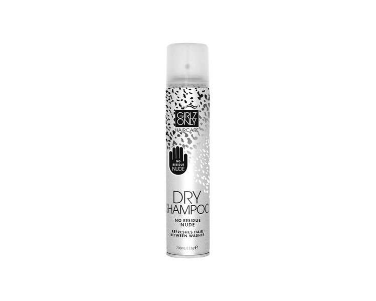 Girlz Only Haircare Dry Shampoo Nude No Residue Lightly Transparent 200g