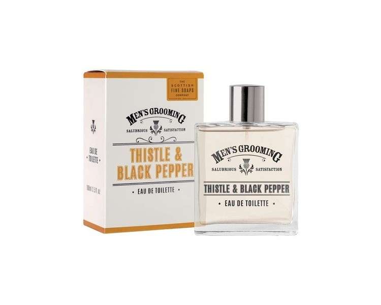 Men's Grooming By Scottish Fine Soaps Thistle & Black Pepper Eau De Toilette