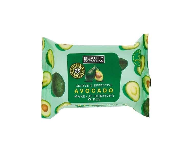 Beauty Formulas Avocado Makeup Remover Wipes