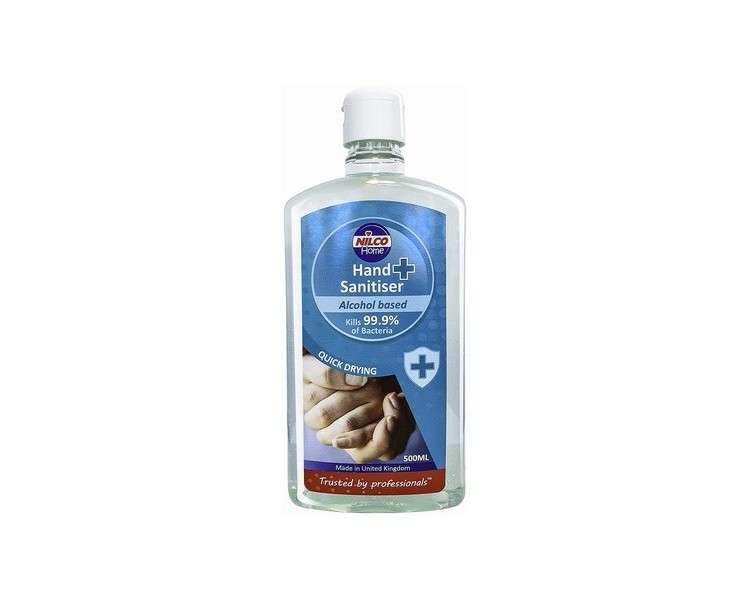 Nilco Hand Sanitiser Antibacterial Hand Sanitising Gel 500ml