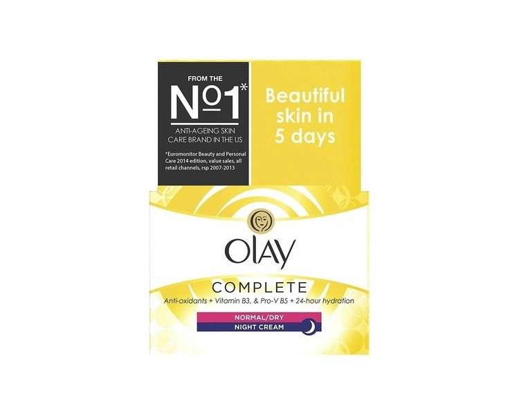 Olay Essentials Complete Care Night Enriched Cream 50ml