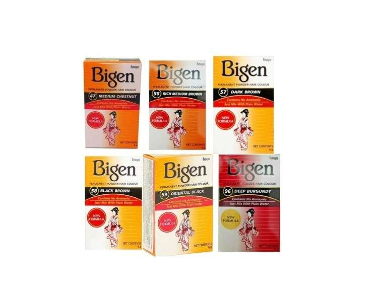 Bigen Permanent Powder Hair Colour