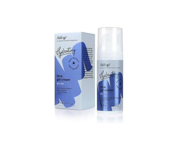 KILIG HYDRATING Intensive Hydrating Face Gel Cream for Dry Skin 50ml