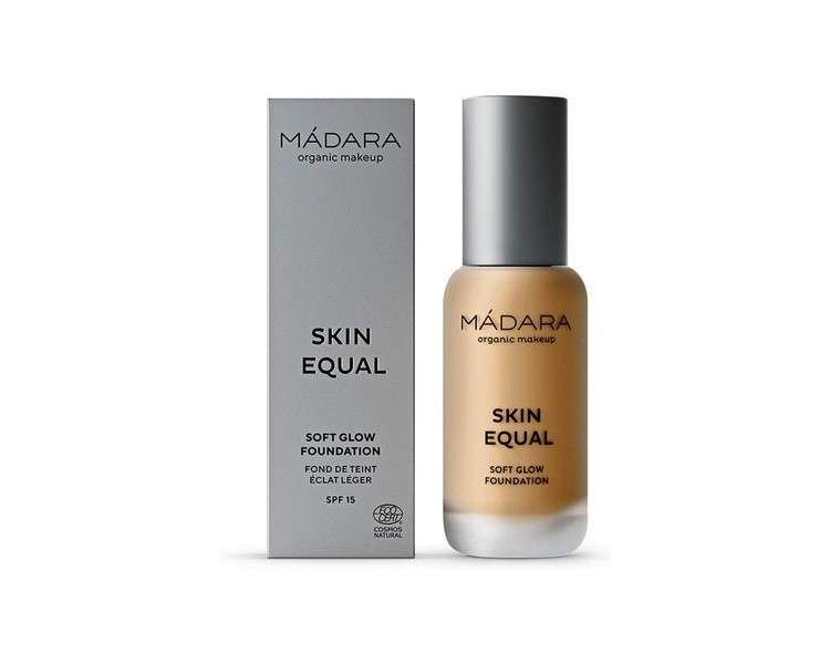 MÁDARA Skin Equal Liquid Foundation for Face Makeup 30ml Olive