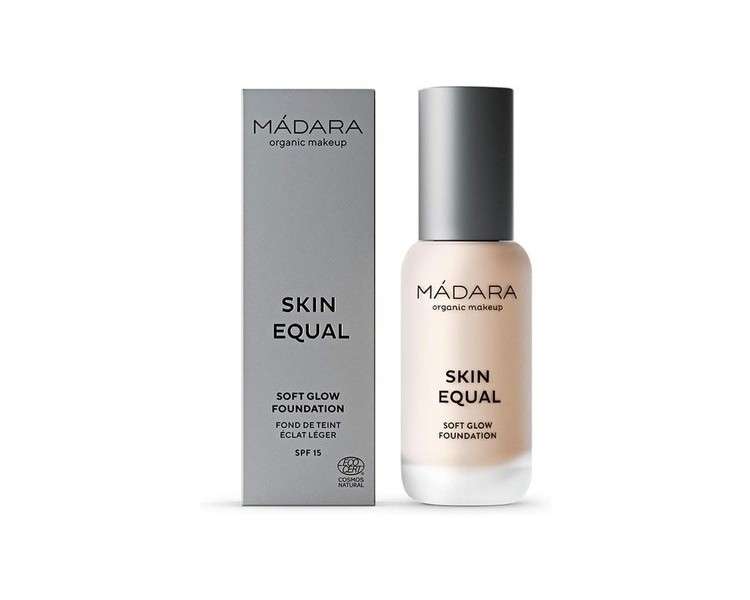 MÁDARA Skin Equal Liquid Foundation for Face Makeup 30ml