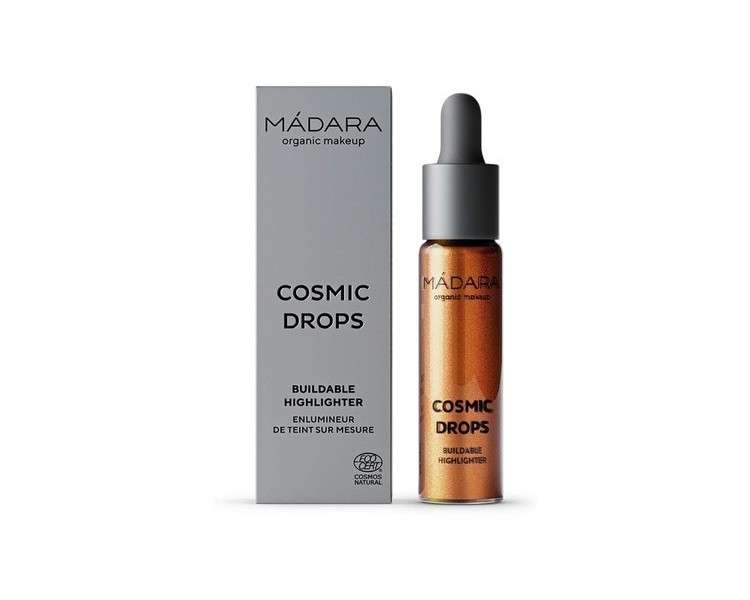 Mádara Cosmic Drops Buildable Highlighter 13.5ml Burning Meteorite