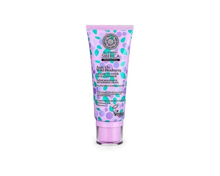 Natura Siberica Anti-OX Wild Blueberry Cream-to-Foam Face Cleanser