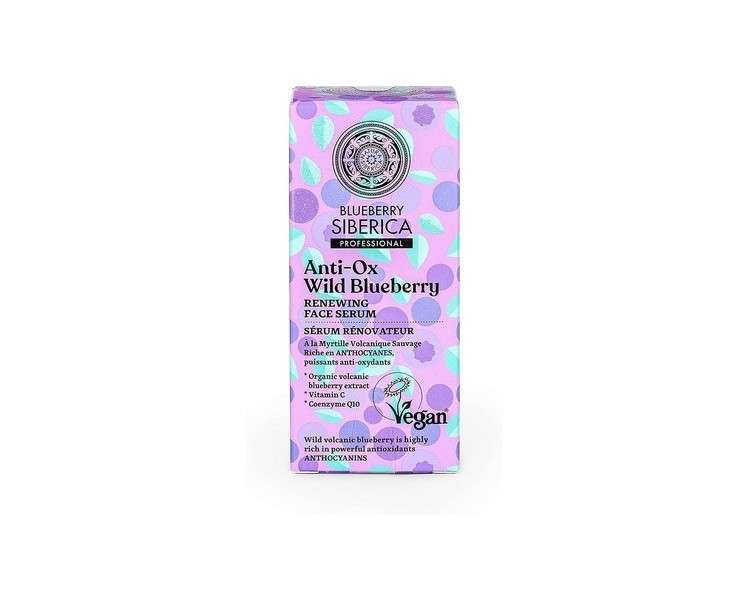 Natura Siberica Anti-OX Wild Blueberry Renewing Face Serum