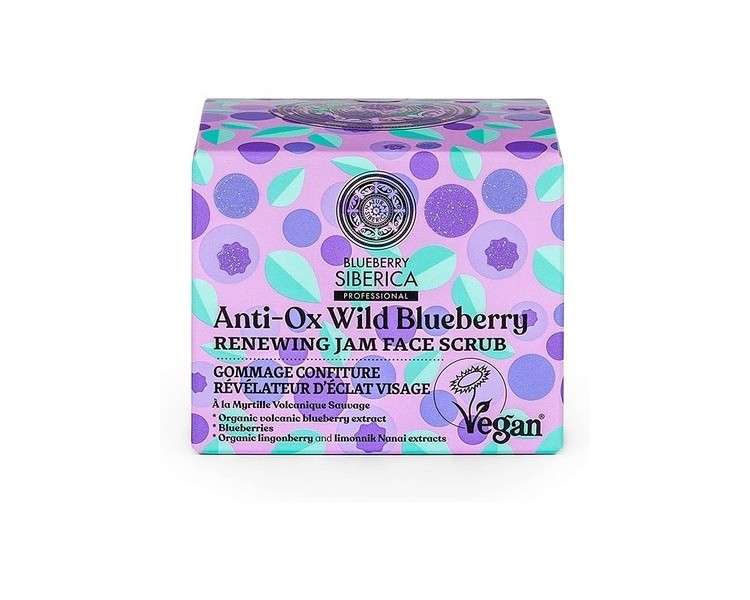 Natura Siberica Anti-OX Wild Blueberry Renewing Face Scrub