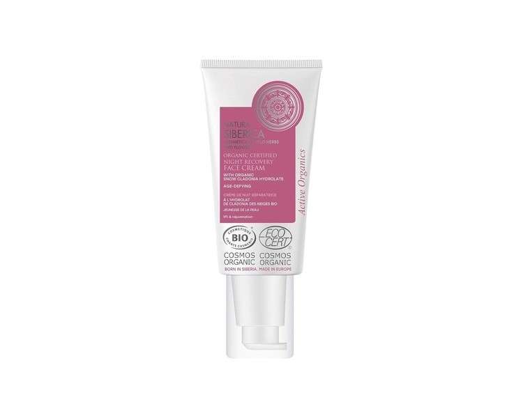 Natura Siberica Organic Certified Age-Defying Night Recovery Face Cream