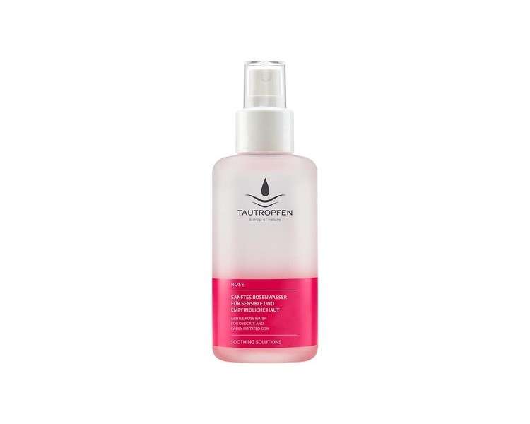 TAUTROPFEN Naturkosmetik Rose Gentle Rose Water for Sensitive and Delicate Skin 100ml