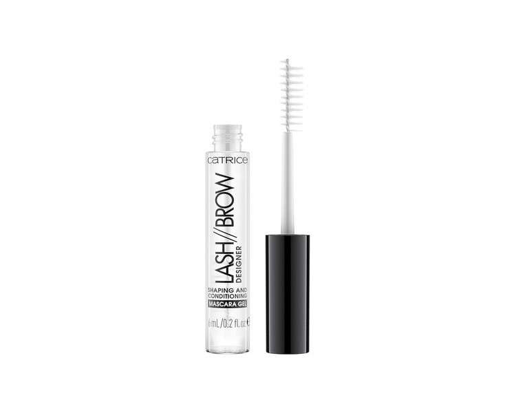 Catrice Lash Brow Designer Shaping and Conditioning Mascara Gel Eyebrow Gel No. 010 Transparent Long-Lasting Vegan