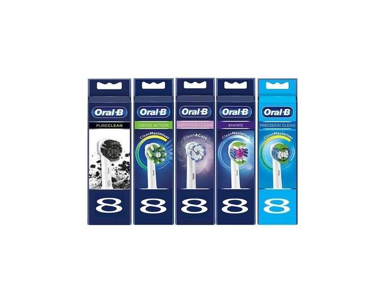 Oral-B CrossAction - brush head, 9pcs