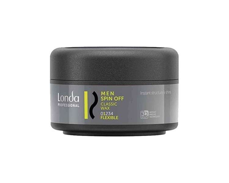 Londa Men Spin Off Classic Wax Flexible 75ml