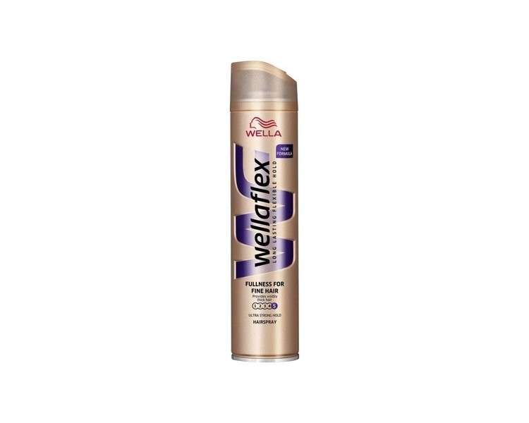 Wellaflex Strong Hold Hairspray for Fine Hair 250ml