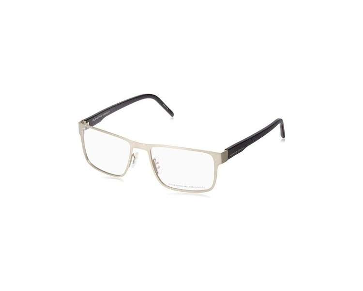 Porsche Design Eyeglasses P 8292 D Metal Acetate Brass Brushed Black Matt